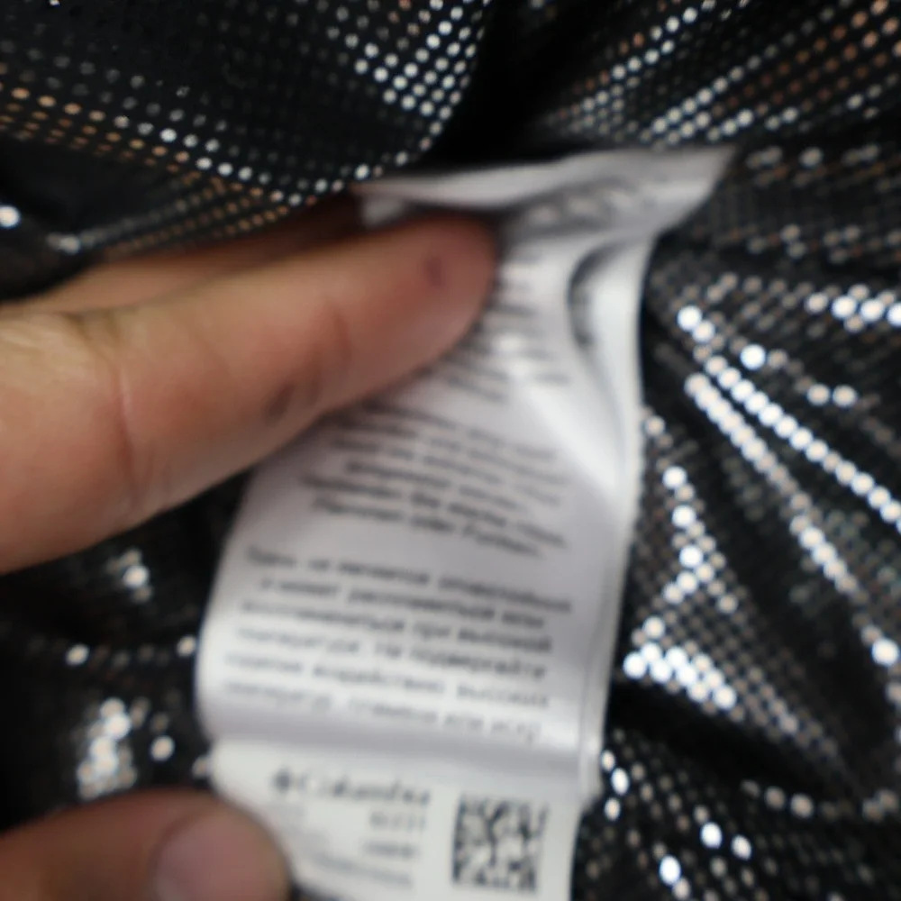 Columbia Jacket Mens XXL Black Omni-Heat Insulated Wind Rain‎ Quilted Puffer